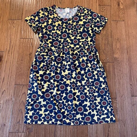 Hanna Andersson organic cotton short sleeve floral dress Small - Picture 3 of 9